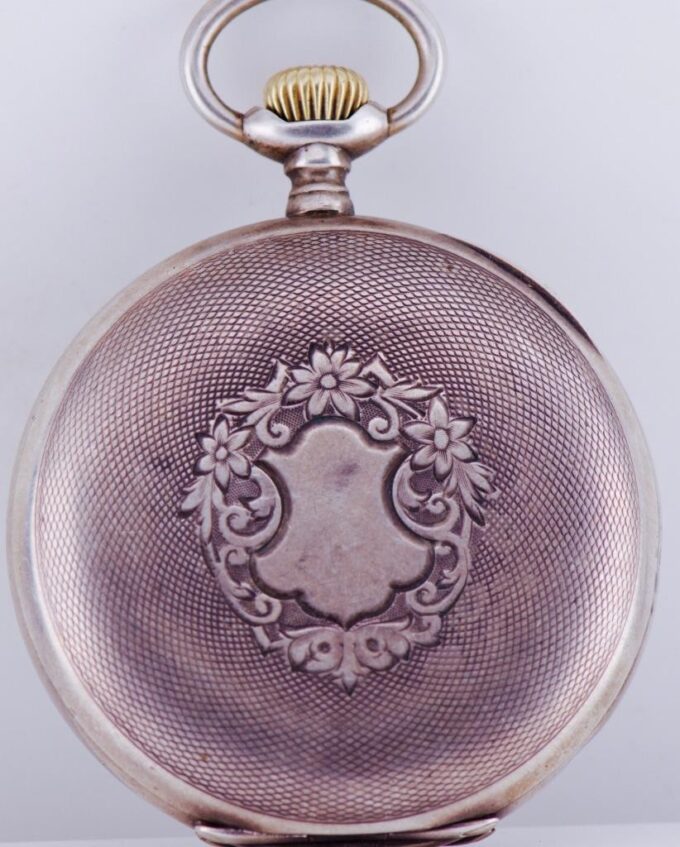 Antique Omega Award Pocket Watch & Medal for 1928 St.Moritz Winter Olympic Game