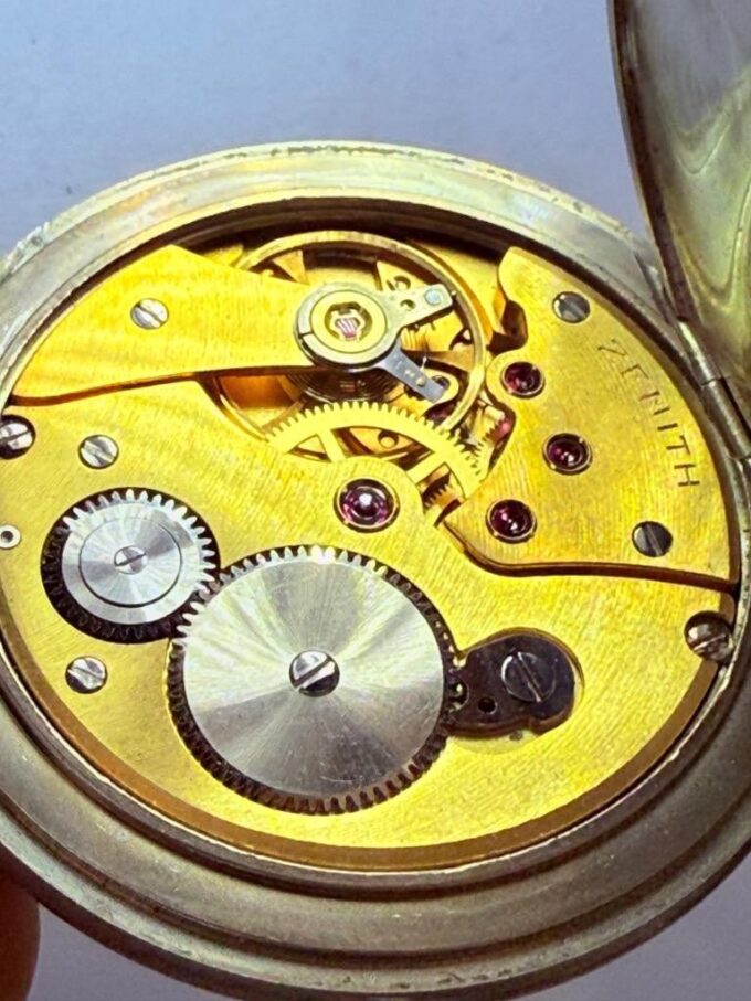 Rare Zenith Saudi Arabian Presentation Pocket Watch – King Ibn Saud
