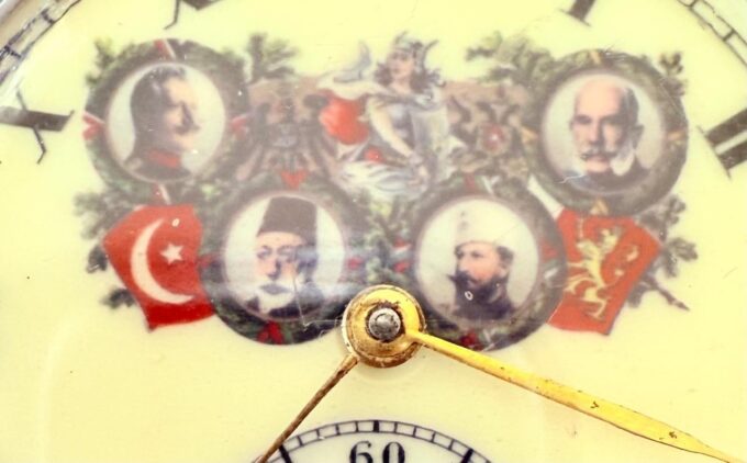Important Historic WWI German Officer's Award Wristwatch c1916 RARE