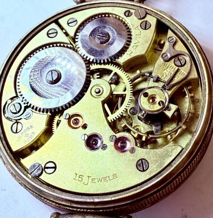 Important Historic WWI German Officer's Award Wristwatch c1916 RARE