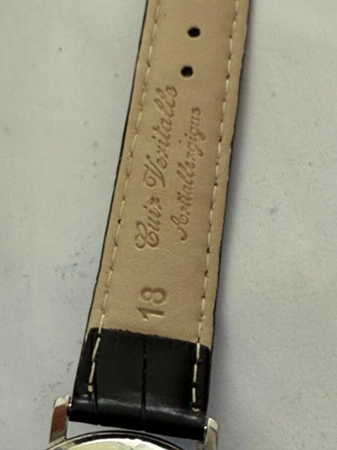 Vintage Junghans Automatic Award Watch – King Ibn Saud Portrait & Saudi Emblem