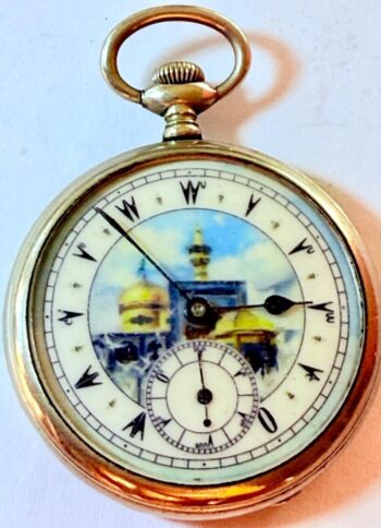 Antique Cyma Pocket Watch c.1900 – Made for Ottoman Market – Hand Engraved Case