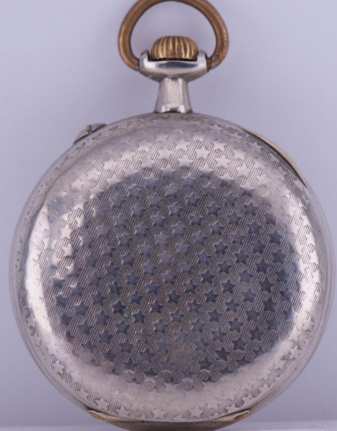Antique Victorian Pocket Watch-Fancy Enamel Dial c1890's-Perfect Working Order