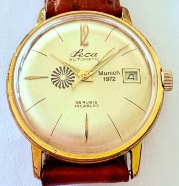 Vintage Leca Automatic Wristwatch – Munich 1972 Olympic Games