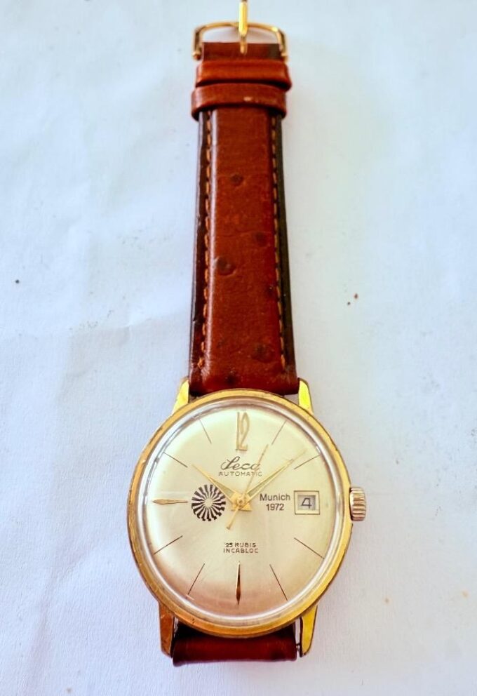 Vintage Leca Automatic Wristwatch – Munich 1972 Olympic Games