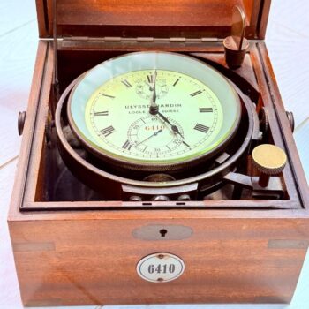 WWII Ulysse Nardin Naval Chronometer Deck Watch – Swiss Made – Battleship Navy