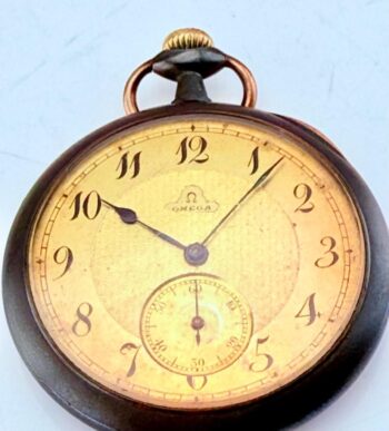 Antique WWII Era U-Boat Officer’s Award Omega Pocket Watch – 1941 Military