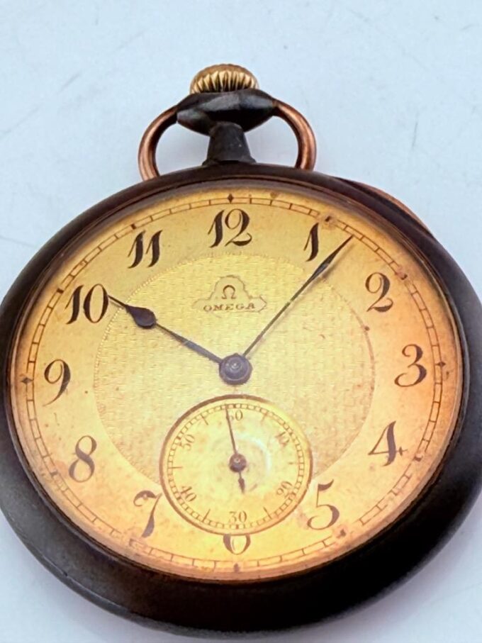 Antique WWII Era U-Boat Officer’s Award Omega Pocket Watch – 1941 Military