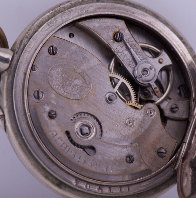Antique Victorian Pocket Watch-Fancy Enamel Dial c1890's-Perfect Working Order