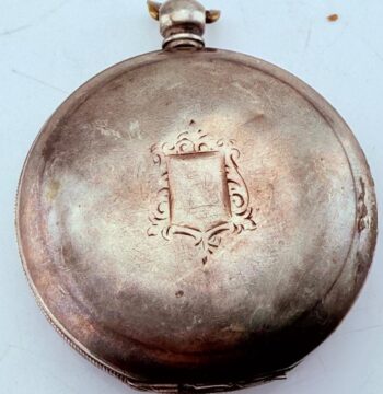 Antique Zenith Billodes Silver Pocket Watch – Ottoman Market – Enamel Istanbul