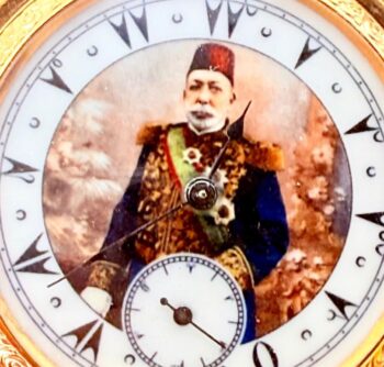Antique Zenith Billodes Gilt Silver Pocket Watch Ottoman Market – Sultan Mehmed
