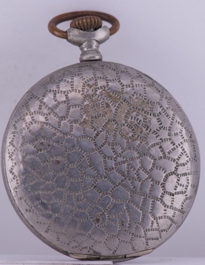 Antique French Pocket Watch-Fancy Masonic Enamel Dial c1900's