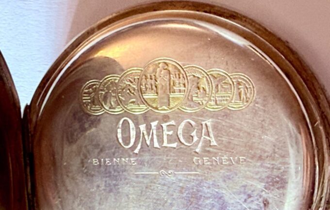 Antique Omega Silver World Time Pocket Watch c.1900’s – Perfect Working Order