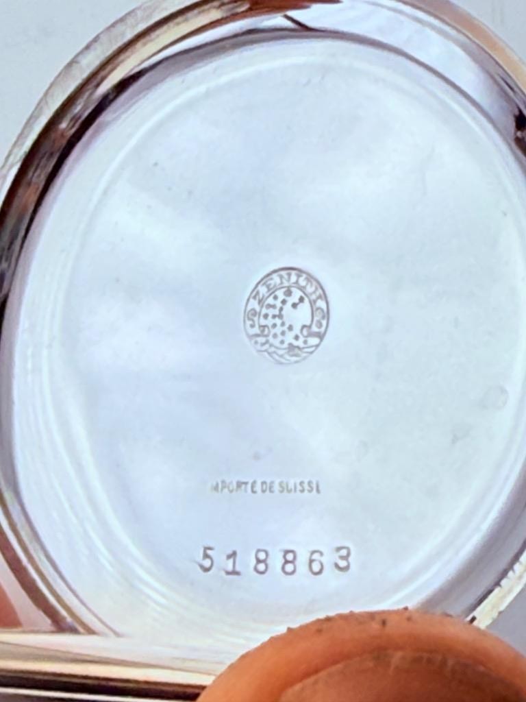 Historic Antique Zenith Pocket Watch 1936 Berlin Olympic Games Enamel Case