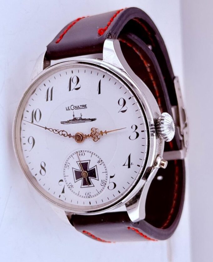 Antique WWII Era Military Lecture Chronometer Wristwatch c1940s