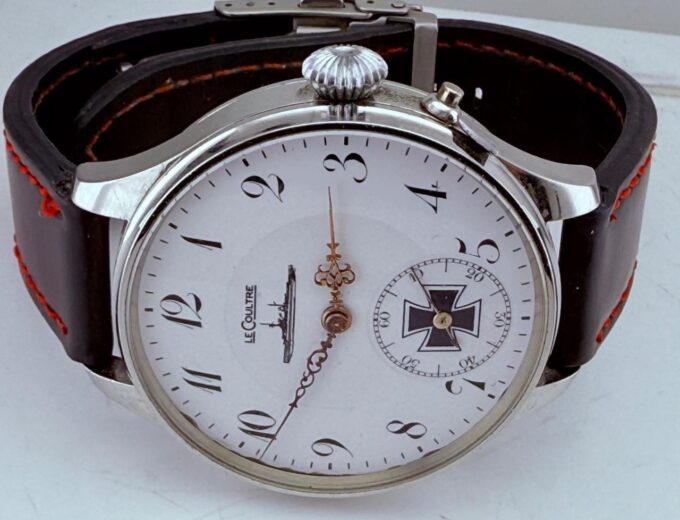 Antique WWII Era Military Lecture Chronometer Wristwatch c1940s