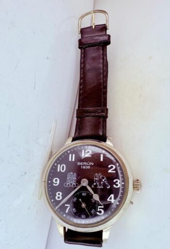 1936 Berlin Olympic Games Boxing Wristwatch – 45.5mm – Vintage Collector’s Piece