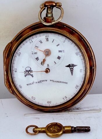 Antique Georgian Doctor’s Verge Fusee Pocket Watch – William Mayhew c.1750s