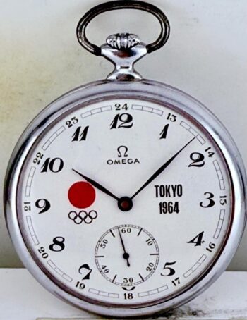 Rare 1964 Omega Pocket Watch for Tokyo Olympic Games– Cal. 830,