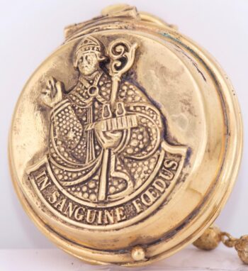 Antique Gilt Verge Fusee Calendar Pocket Watch Vatican Pope Pius VI c1790's