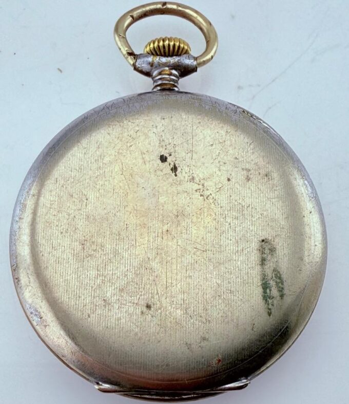 1936 Chronomètre LOV Berlin Olympic Games Pocket Watch – Wrestlers Dial – Rare