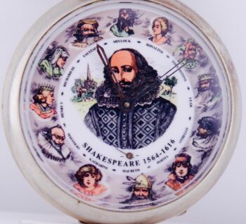 Antique Shakespeare Theatre Artists Prize Award Pocket Watch c1900's RARE