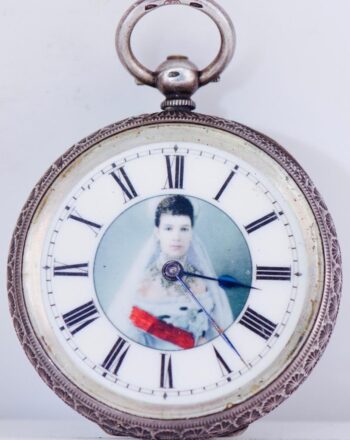 Antique Ladies Silver Pocket Watch Grant&Son-Award by Empress Maria Feodorovna