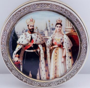 Antique Faberge Coronation Presentation Tobacco Box – Julius Rappoport – c.1896