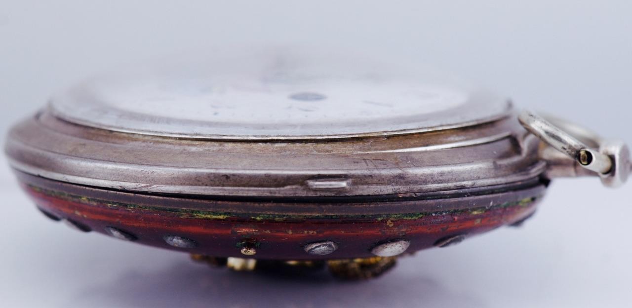 Antique French Verge Fusee Pocket Watch c1770 Lame Paris- Queen Marie Antoinette