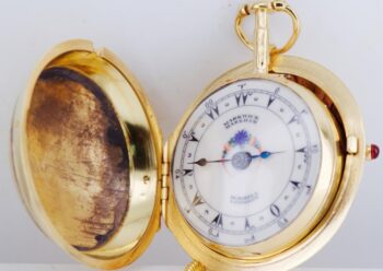 Antique Pocket Watch Markwick Markham London Verge Fusee Pair Case Ottoman c1770
