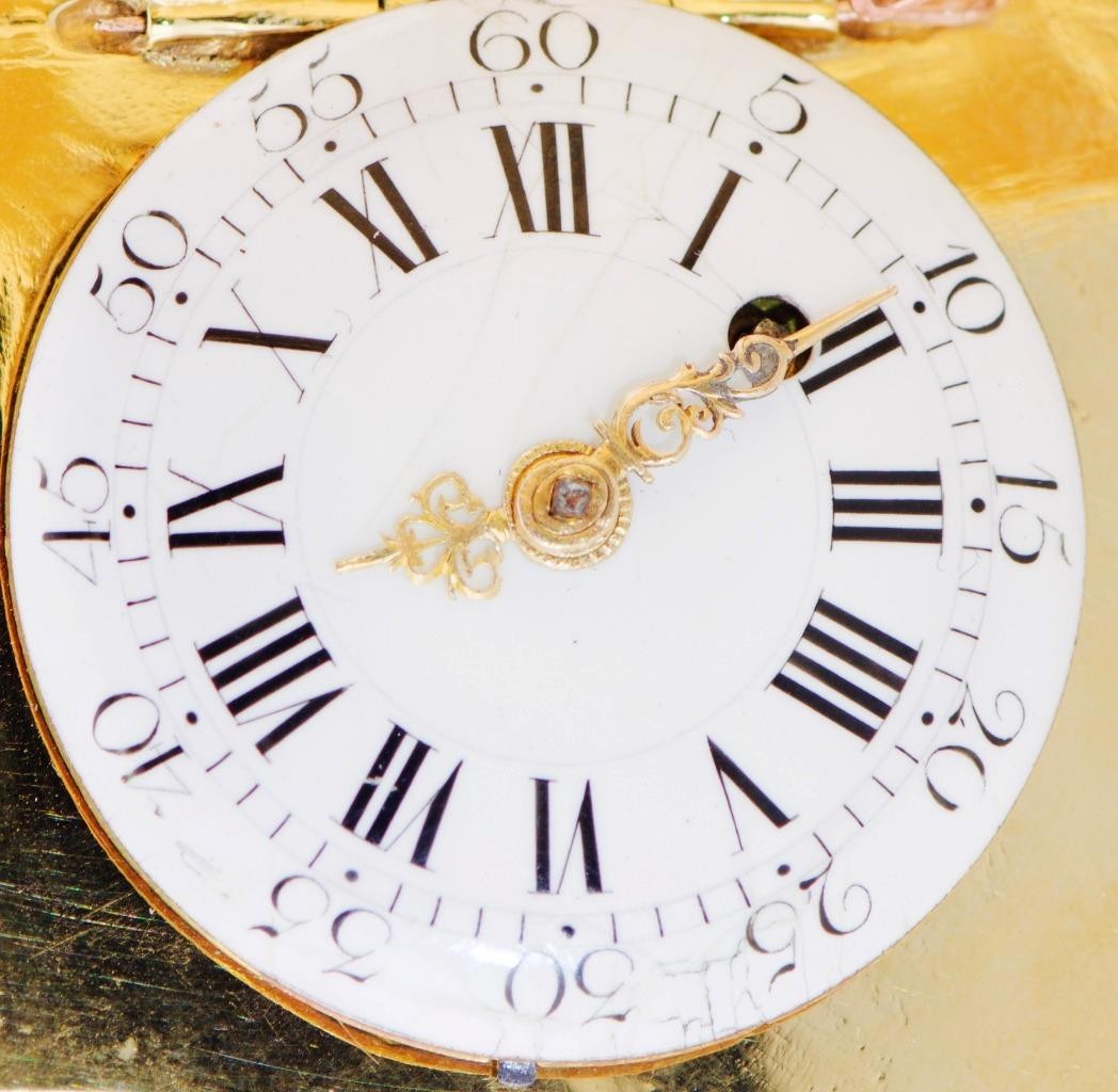 Verge Fusee Pocket Watch Jewish JUDAICA STAR of DAVID 1800 Antique 19th Century