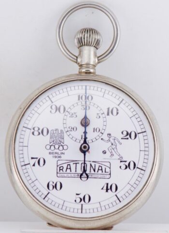 MUSEUM RARE German 1936 Berlin Olympics Football Final Referee Stopwatch