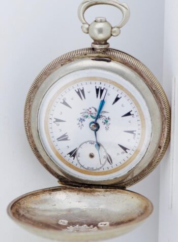 Antique Dent London Silvered Pocket Watch for Ottoman Market-NOT Working-Repair