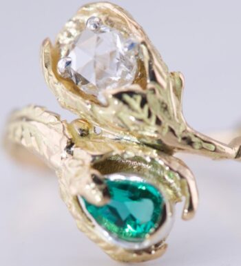 Rare Antique Victorian 18k Gold 