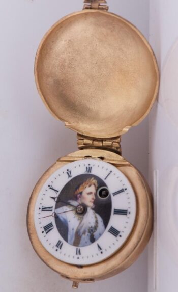 RARE Antique French Napoleon I Imperial Monogram Verge Fusee Pocket Watch c1805