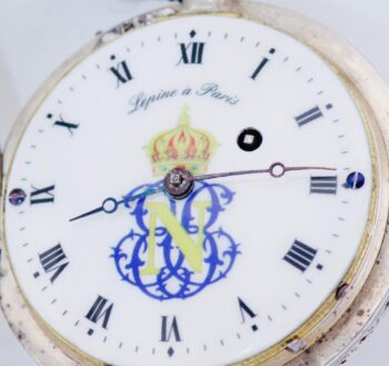 Antique French Lepine Verge Fusee Repeater Silver Pocket Watch c1805 Napoleon I