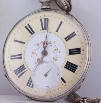 Extremely Rare Mid-19th Century Silver & Enamel Pocket Watch – Oriental Market