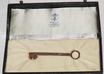 Extremely Rare Antique Papal Presentation Key | Pope Gregory XVI c. 1830s-1840s