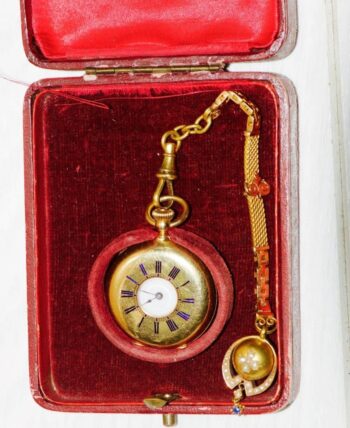 Museum-Grade 18k Gold Patek Philippe Ladies Pocket Watch - Imperial Royal Court