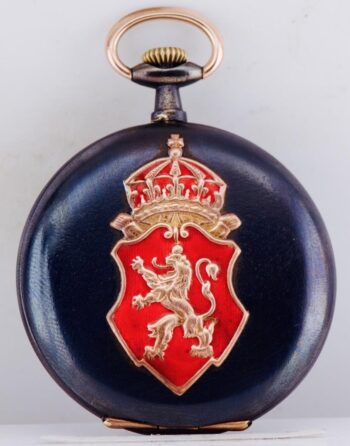 RARE Museum-Quality WWI Central Powers Military Presentation Pocket Watch c1914
