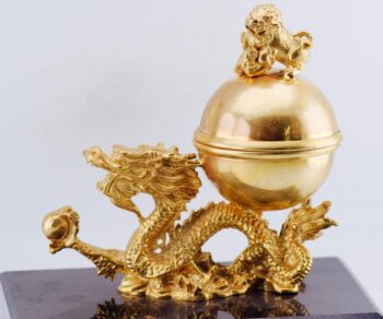 Rare Antique Museum-Quality French 18k Ormolu Verge Fusee Dragon Clock c1750's