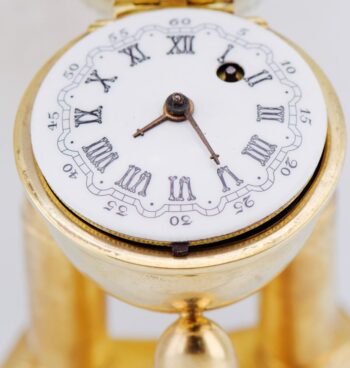 MUSEUM QUALITY Antique 1826 Imperial Presentation Verge Fusee Clock – Military