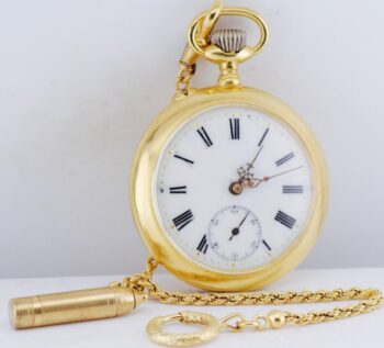 WWI Imperial Officer's Award Pocket Watch c.1914 – Attributed to Viktor Gabu