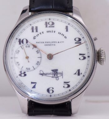Museum Quality Antique PATEK PHILIPPE WWI German Pilot Award Chronomer Watch