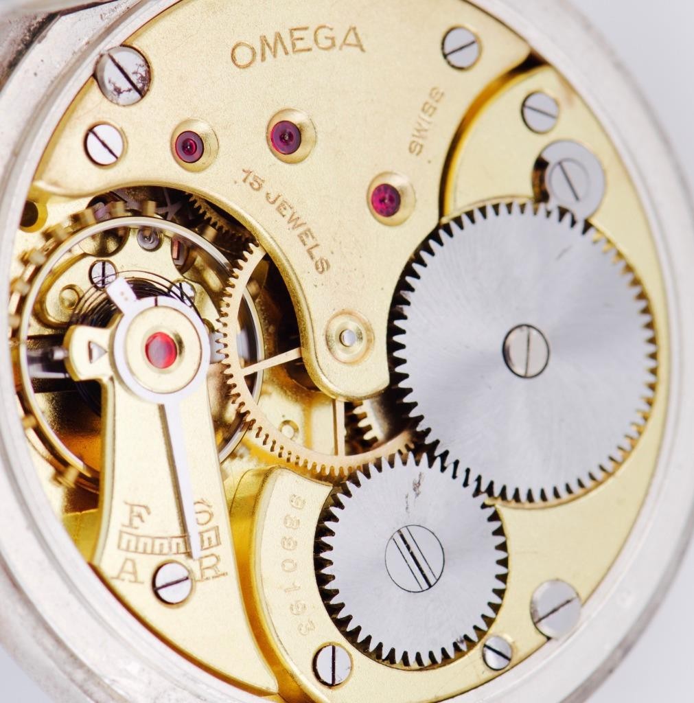 MUSEUM-GRADE RARE OMEGA Solid Silver GMT / World Time Complication Pocket Watch