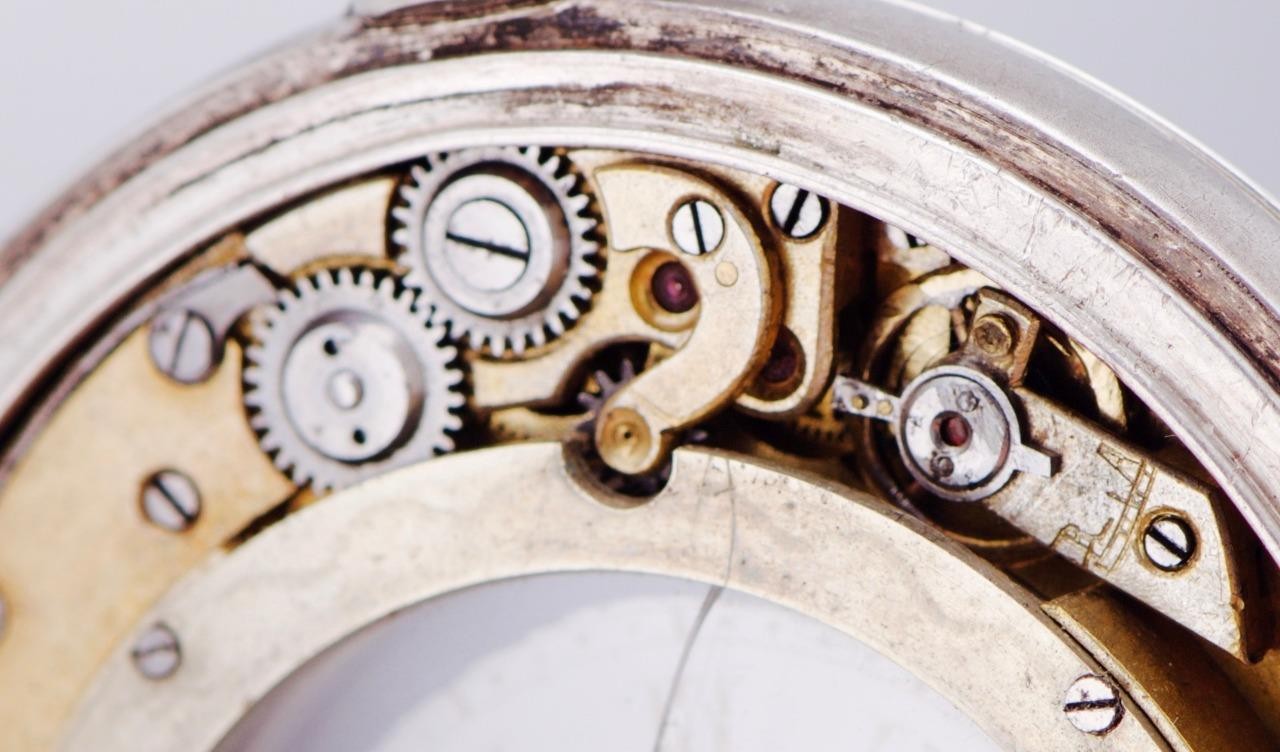 MUSEUM QUALITY: Extremely Rare Antique "Mystérieuse" Silver Mystery Pocket Watch