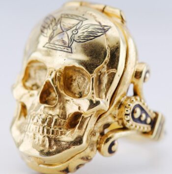 Antique Victorian Memento Mori 