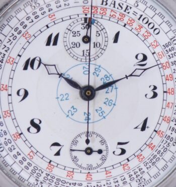 EXTRAORDINARY MUSEUM QUALITY 1936 Berlin Olympics Chronograph Pocket Watch 51mm