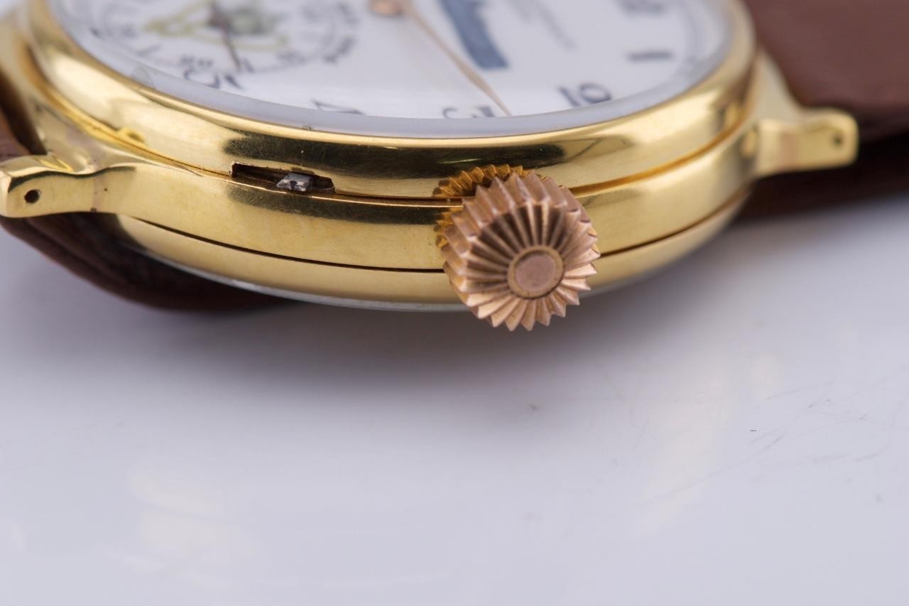 RARE WWI Patek Philippe U-Boat Submarine Kaiser Wilhelm II Military Watch 50mm