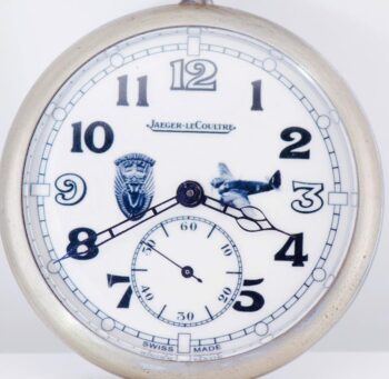 Museum-Grade Jaeger-LeCoultre WWII Military Pocket Watch – UK Aviation Award